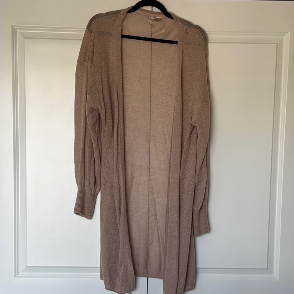 H&M Blush Knit Cardigan Sweater